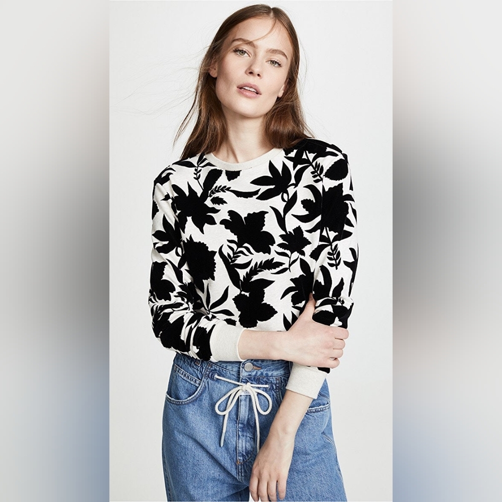 Scotch & Soda Black and White Sweatshirt